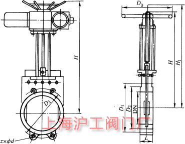 Z73XZ373X  PN2.5~PN16 TFAʽ{ҺyҪμY(ji)(gu)ߴʾD
